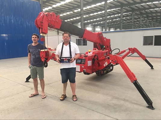 1T Mini-crawler crane