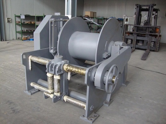 15T hydraulic winch